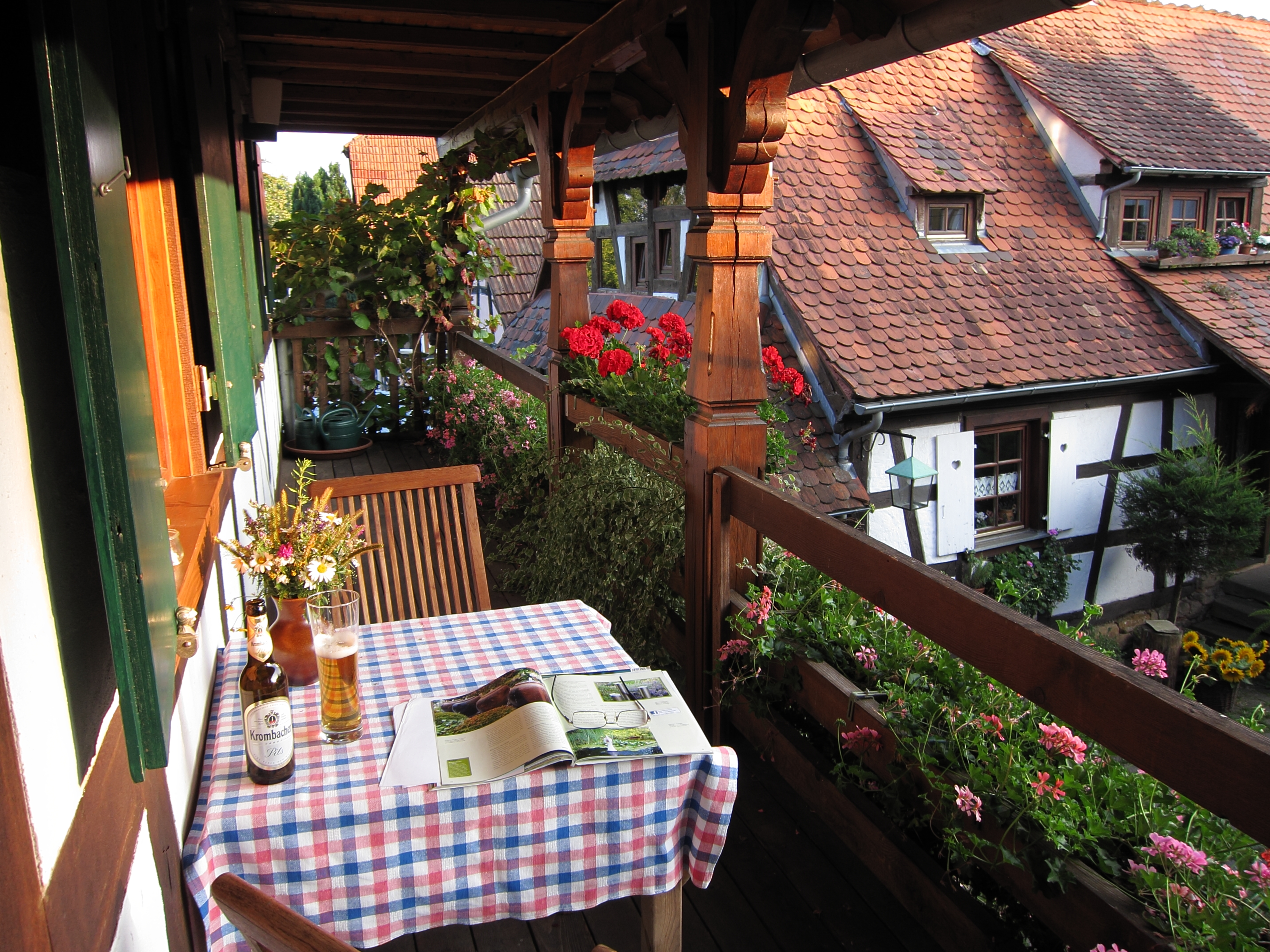Erstes OG Balkon